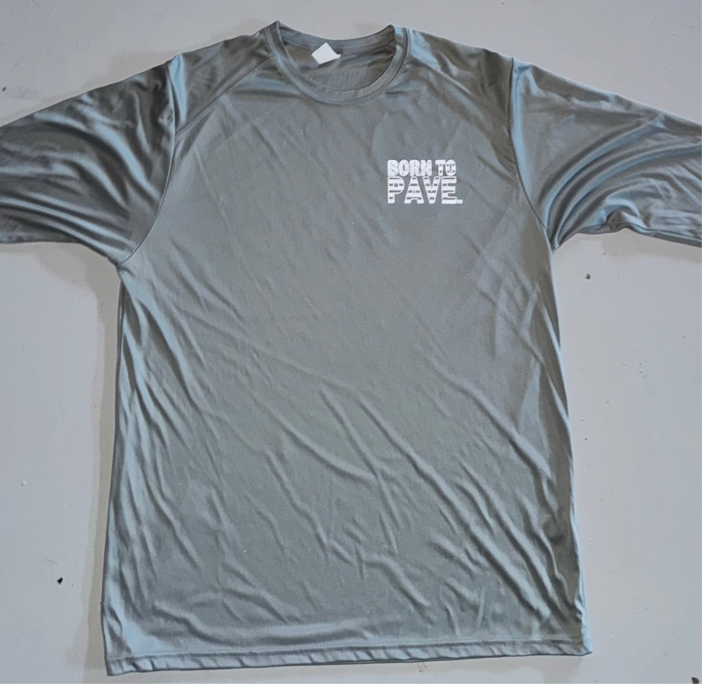 Born to Pave Fishing Shirt Reflective to Flash