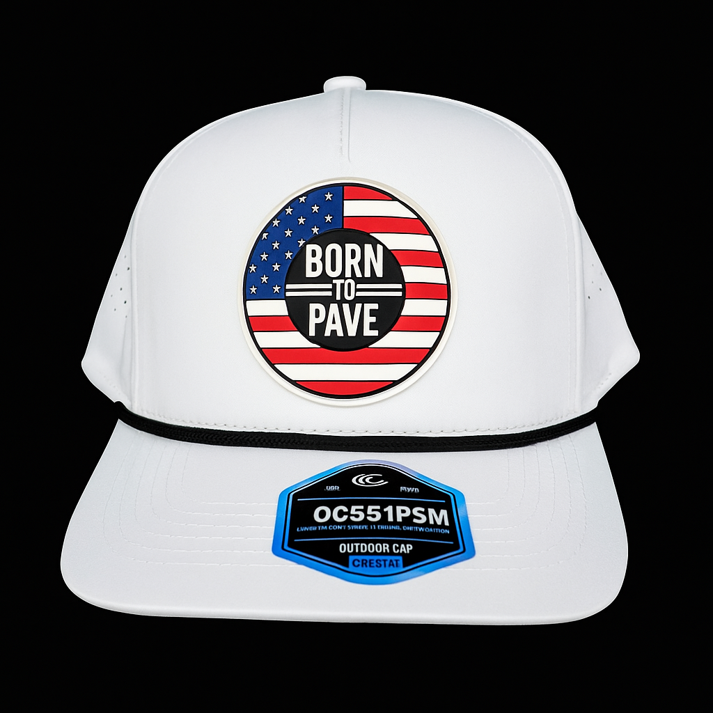 Rubber Patch Logo Hats