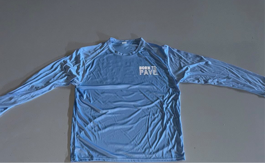 Born to Pave Fishing Shirt Reflective to Flash